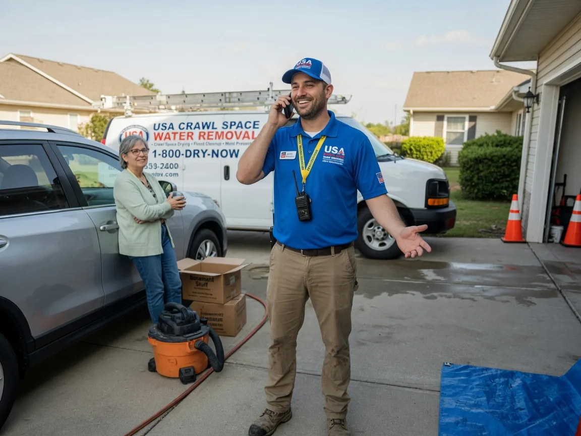 Crawl Space Water Removal Laura, OH FAQs